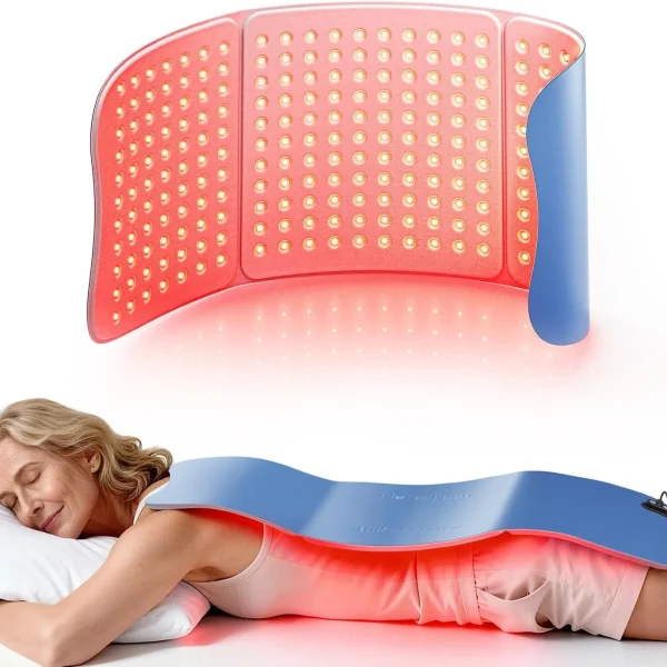 Large Red Light Therapy Mat (660nm & 850nm Triple-Chip LED)