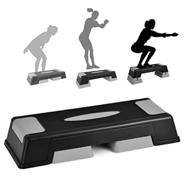 Adjustable Aerobic Step Platform (5-7-9" Heights)
