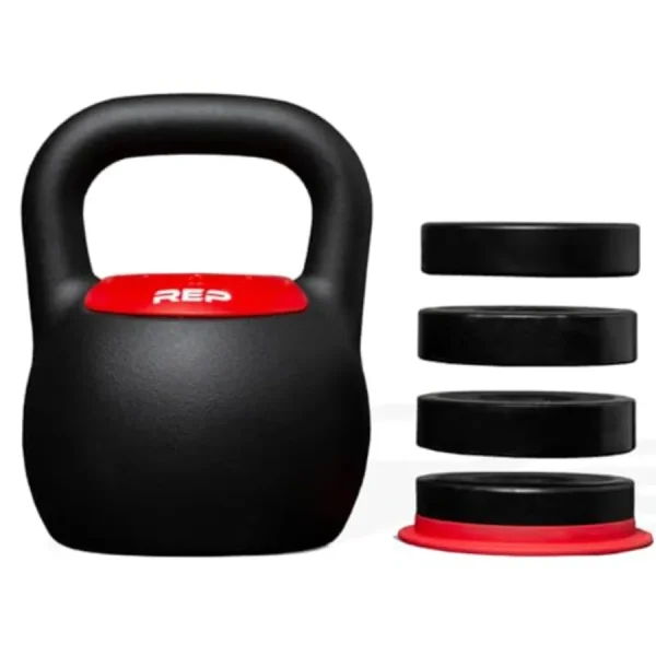 Adjustable Steel Kettlebell Weight Set for Home Gym